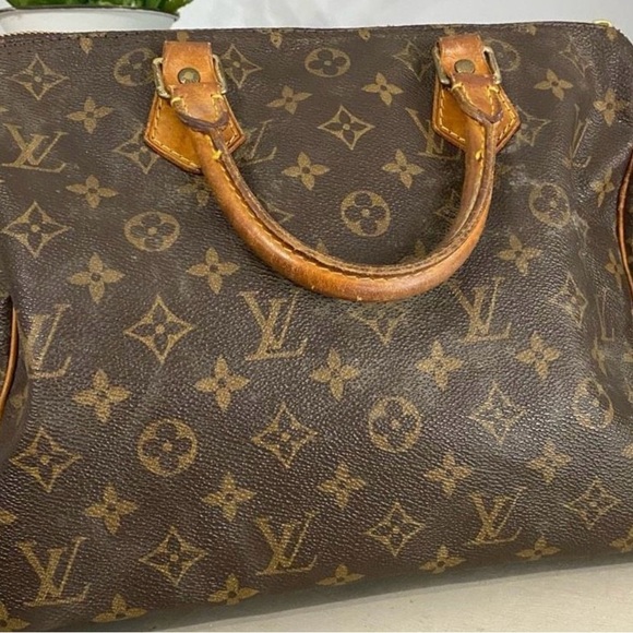 Louis Vuitton Handbags - Louis Vuitton speedy 30 Brown Monogram Handbag